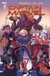 Marvel Action: Captain Marvel #3 Boo Cover (2019 - ) Comic Book Value