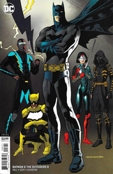 Batman and The Outsiders #8 Variant Cover (2019 - ) Comic Book Value