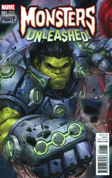 Monsters Unleashed #1 Future Fight 1:25 Game Variant (2016 - 2017) Comic Book Value