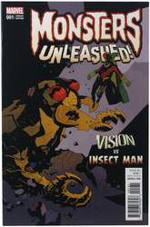Monsters Unleashed #1 Mignola 1:100 Monster vs Hero Variant (2016 - 2017) Comic Book Value