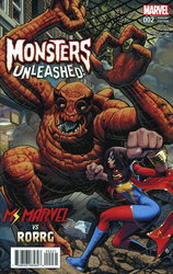 Monsters Unleashed #2 Adams 1:100 Monster vs Hero Variant (2016 - 2017) Comic Book Value