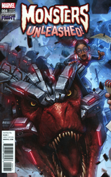 Monsters Unleashed #4 Future Fight 1:25 Game Variant (2016 - 2017) Comic Book Value