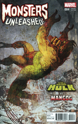 Monsters Unleashed #4 Sienkiewicz 1:100 Monster vs Hero Variant (2016 - 2017) Comic Book Value