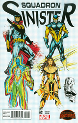 Squadron Sinister #1 Pacheco 1:20 Design Variant (2015 - 2016) Comic Book Value