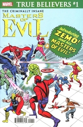 True Believers: The Criminally Insane - Masters of Evil #1 (2020 - 2020) Comic Book Value