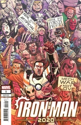 Iron Man 2020 #1 Roche Variant (2020 - 2020) Comic Book Value