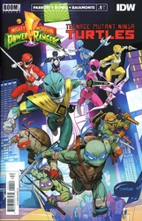 Mighty Morphin Power Rangers/Teenage Mutant Ninja Turtles #1 2nd Printing Mora Cover (2019 - ) Comic Book Value