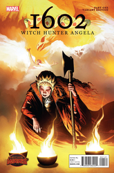 1602 Witch Hunter Angela #1 Isanove 1:25 Variant (2015 - 2015) Comic Book Value