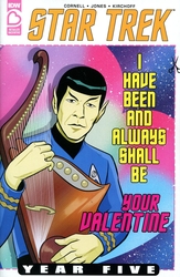 Star Trek: Year Five: Valentine's Day Special #nn Charm 1:10 Variant (2020 - 2020) Comic Book Value