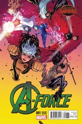 A-Force #1 Dauterman 1:25 Variant (2015 - 2015) Comic Book Value