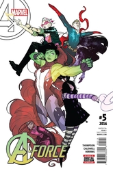 A-Force #5 Caldwell Cover (2016 - 2016) Comic Book Value