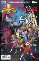 Mighty Morphin Power Rangers/Teenage Mutant Ninja Turtles #3 Mora Cover (2019 - ) Comic Book Value