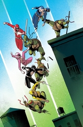 Mighty Morphin Power Rangers/Teenage Mutant Ninja Turtles #3 Garbett Variant (2019 - ) Comic Book Value