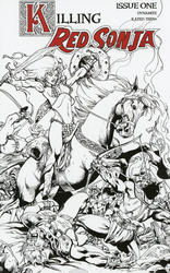 Killing Red Sonja #1 Castro 1:7 B&W Variant (2020 - ) Comic Book Value