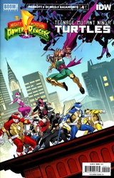 Mighty Morphin Power Rangers/Teenage Mutant Ninja Turtles #4 Mora Cover (2019 - ) Comic Book Value