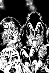Kiss: Zombies #4 Buchemi 1:15 B&W Virgin Variant (2019 - ) Comic Book Value