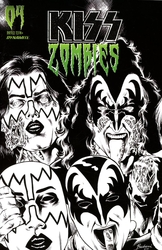 Kiss: Zombies #4 Buchemi 1:30 B&W Variant (2019 - ) Comic Book Value