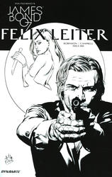 James Bond: Felix Leiter #1 Perkins 1:10 B&W Variant (2017 - ) Comic Book Value