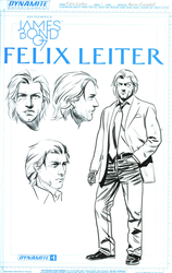 James Bond: Felix Leiter #1 Campbell 1:20 Artboard Variant (2017 - ) Comic Book Value