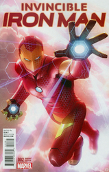 Invincible Iron Man #2 Garner 1:25 Variant (2015 - 2017) Comic Book Value