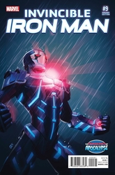 Invincible Iron Man #9 Turcotte Age of Apocalypse Variant (2015 - 2017) Comic Book Value