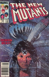 New Mutants, The #18 Newsstand Edition (1983 - 1991) Comic Book Value