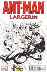 Ant-Man: Larger than Life #1 Pham Comic Con Box Sketch Variant (2015 - 2015) Comic Book Value