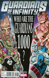 Guardians of Infinity #1 Barberi 1:25 Variant (2015 - 2016) Comic Book Value