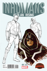 Inhumans: Attilan Rising #2 Johnson 1:25 Design Variant (2015 - 2015) Comic Book Value
