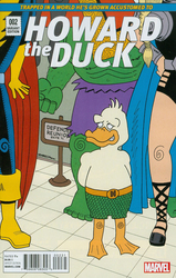 Howard the Duck #2 Hembeck 1:10 Variant (2016 - 2016) Comic Book Value
