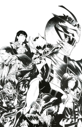 Power Rangers: Ranger Slayer #1 Mora 1:25 B&W Virgin Variant (2020 - 2020) Comic Book Value