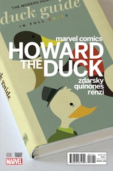 Howard the Duck #1 Zdarsky 1:25 Variant (2015 - 2015) Comic Book Value