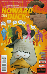 Howard the Duck #3 2nd Printing (2015 - 2015) Comic Book Value