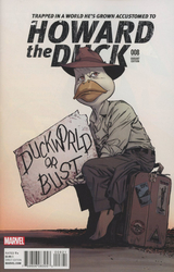 Howard the Duck #8 Guice Variant (2016 - 2016) Comic Book Value