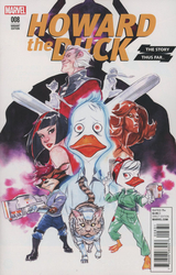 Howard the Duck #8 Weaver Story Thus Far Variant (2016 - 2016) Comic Book Value