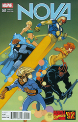 Nova #2 Ferry 1:25 Marvel '92 Variant (2015 - 2016) Comic Book Value