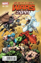 Secret Wars 2099 #3 Bagley 1:25 Variant (2015 - 2015) Comic Book Value
