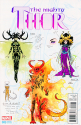 Mighty Thor, The #3 Dauterman 1:20 Design Variant (2015 - 2017) Comic Book Value