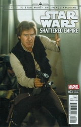 Journey to Star Wars: The Force Awakens - Shattered Empire #3 Movie 1:25 Variant (2015 - 2015) Comic Book Value