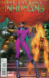 Uncanny Inhumans, The #1 Adams 1:50 Variant (2015 - 2017) Comic Book Value