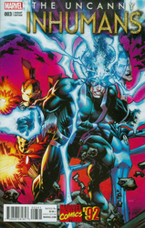 Uncanny Inhumans, The #3 Portacio 1:20 Marvel '92 Variant (2015 - 2017) Comic Book Value