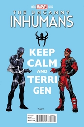 Uncanny Inhumans, The #4 Raney 1:10 Deadpool Variant (2015 - 2017) Comic Book Value