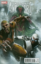 Uncanny Avengers #1 Dell'Otto 1:25 Variant (2015 - 2015) Comic Book Value