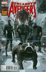Uncanny Avengers #1 Ladronn 1:50 Inhumans 50th Anniversary Variant (2015 - 2015) Comic Book Value