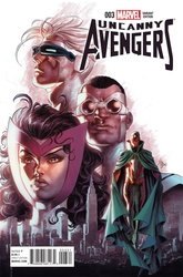 Uncanny Avengers #3 Deodato Jr. 1:25 Variant (2015 - 2015) Comic Book Value