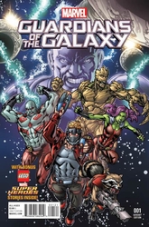 Marvel Universe Guardians of the Galaxy #1 Ryan & Mena 1:10 Variant (2015 - 2017) Comic Book Value