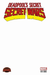 Deadpool's Secret Secret Wars #1 Blank Sketch Variant (2015 - 2015) Comic Book Value