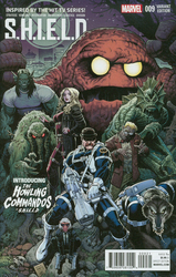 S.H.I.E.L.D. #9 Adams 1:50 Howling Commandos Variant (2015 - 2016) Comic Book Value
