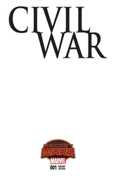Civil War #1 Blank Sketch Variant (2015 - 2015) Comic Book Value