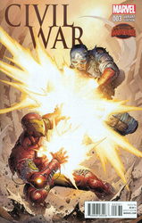 Civil War #3 Cheung 1:25 Variant (2015 - 2015) Comic Book Value